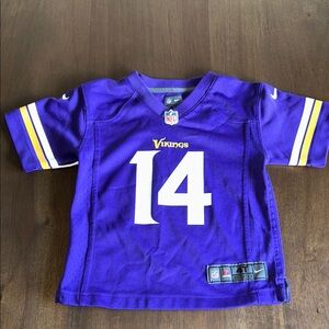 Nike Kids Minnesota Vikings Purple #14 Jersey Tee, Stefan Diggs